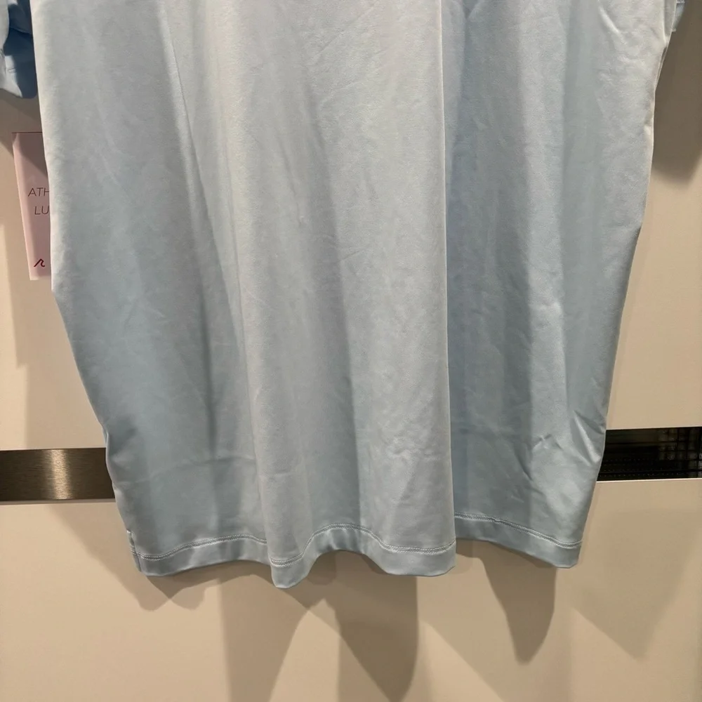 Redvanly Golf Shirt Harley Polo XL Breeze Blue Polyester Spandex NWT R2404 - Picture 13 of 13